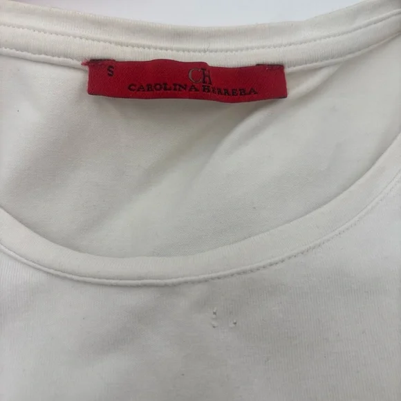 Carolina Herrera Red and White Skirt Set - Picture 5 of 16